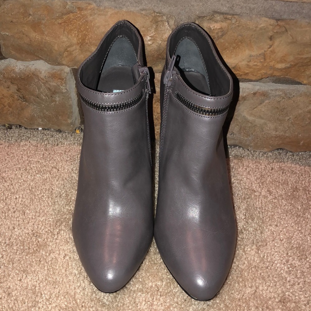 Grey booties